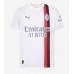 Billige AC Milan Rafael Leao #10 Udebane Fodboldtrøjer 2023-24 Kortærmet